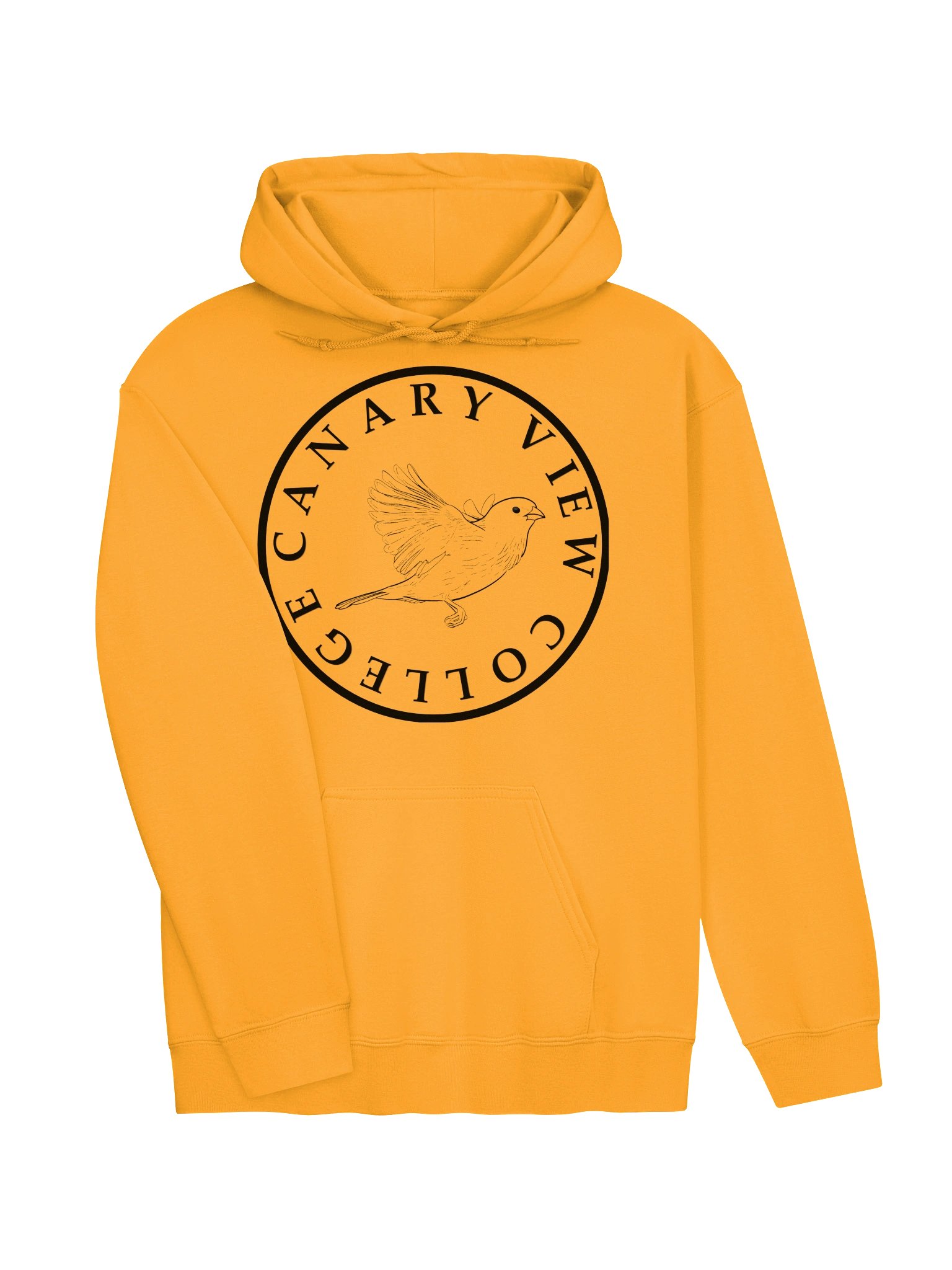 CANARY VIEW COLLEGE — HOODIE (LIGHT) product image (9)