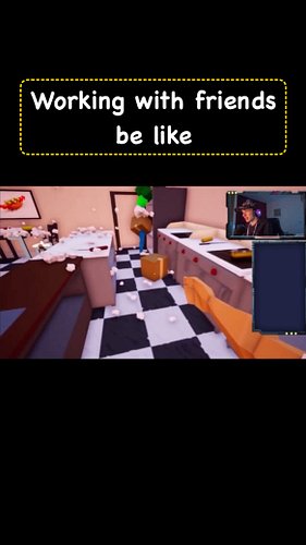 Working with friends will be great. He burnt the hot dog bun

#friends #funny #funnymoment #onearmcook #cooking #gaming #fyp