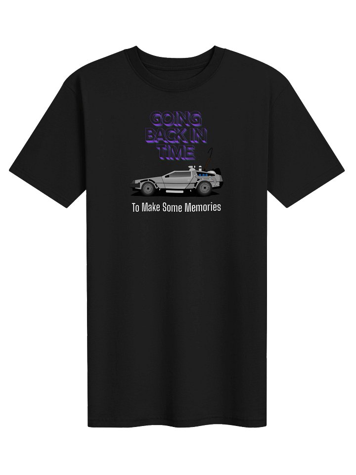 Black Back In Time Tee product image (1)