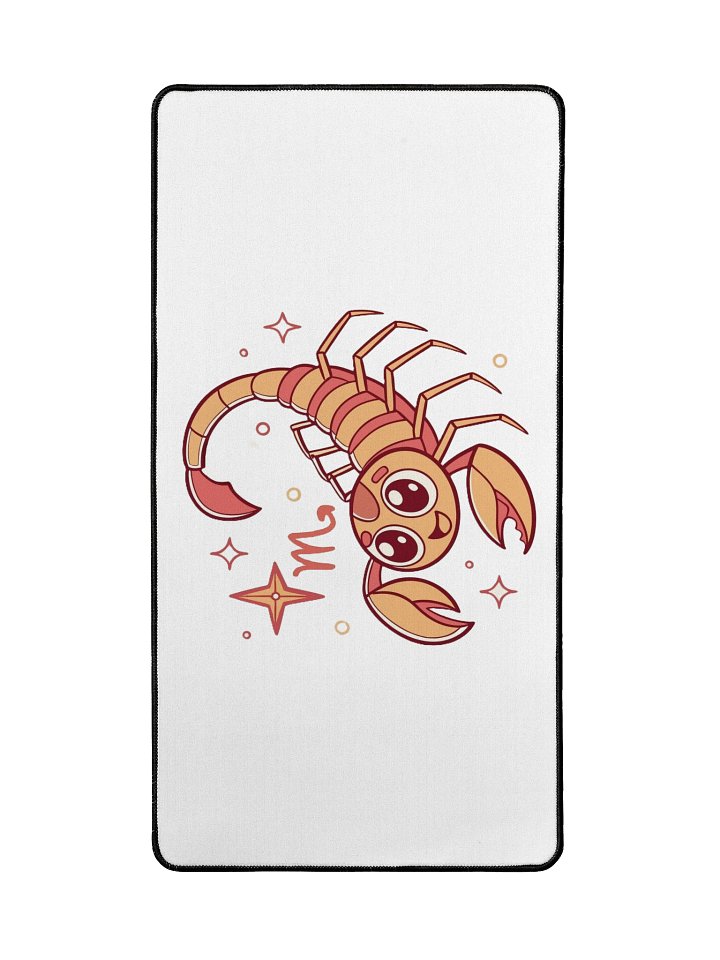 Playful Scorpio Desk Mat product image (2)