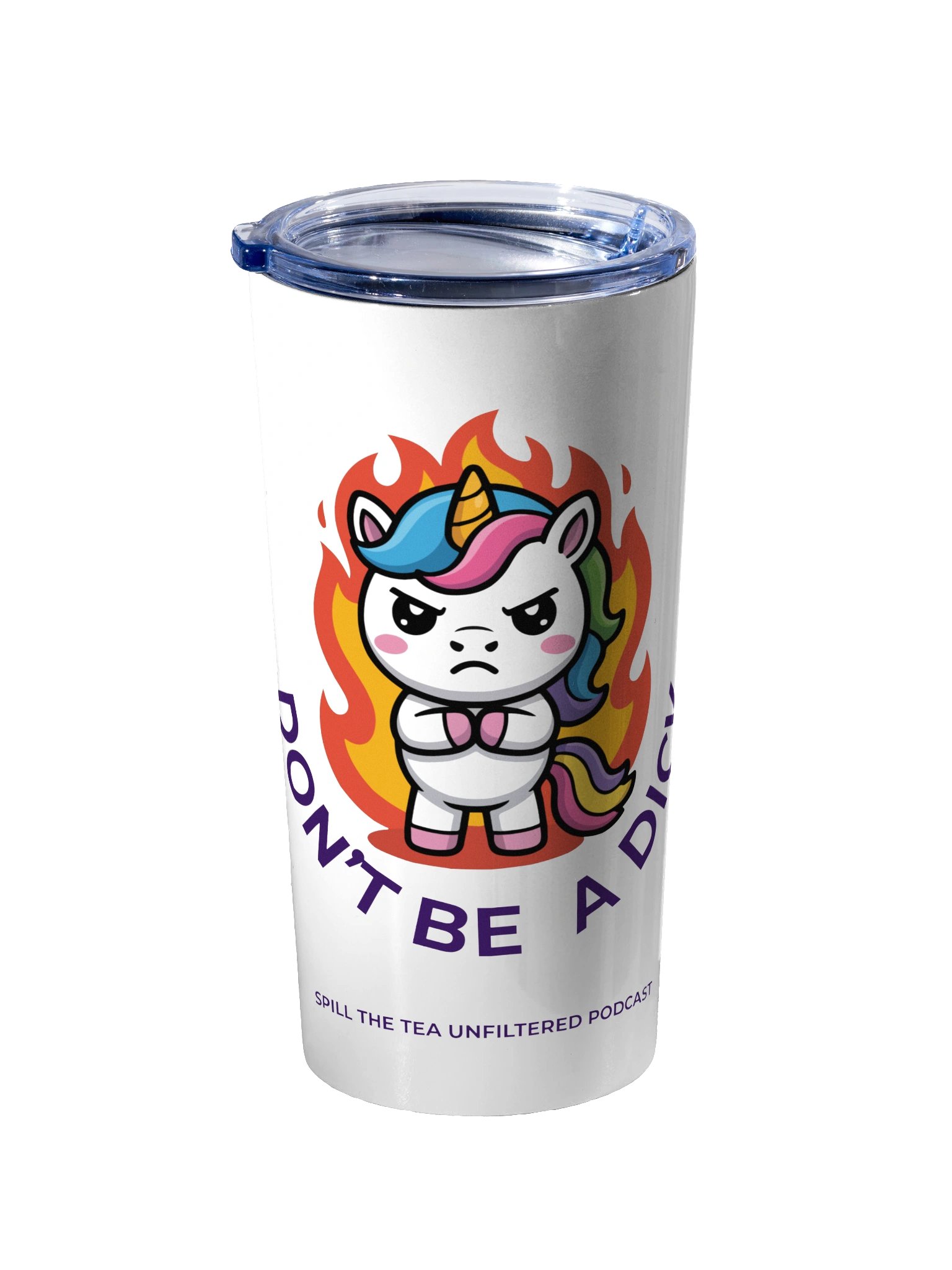 Don’t Be a Dick Unicorn Tumbler product image (2)