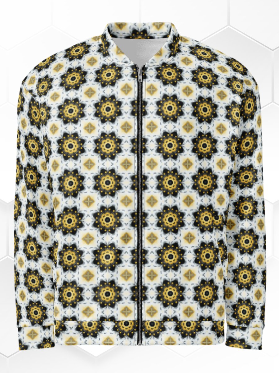 Kaleidoscope Pattern Bomber Jacket product image (1)