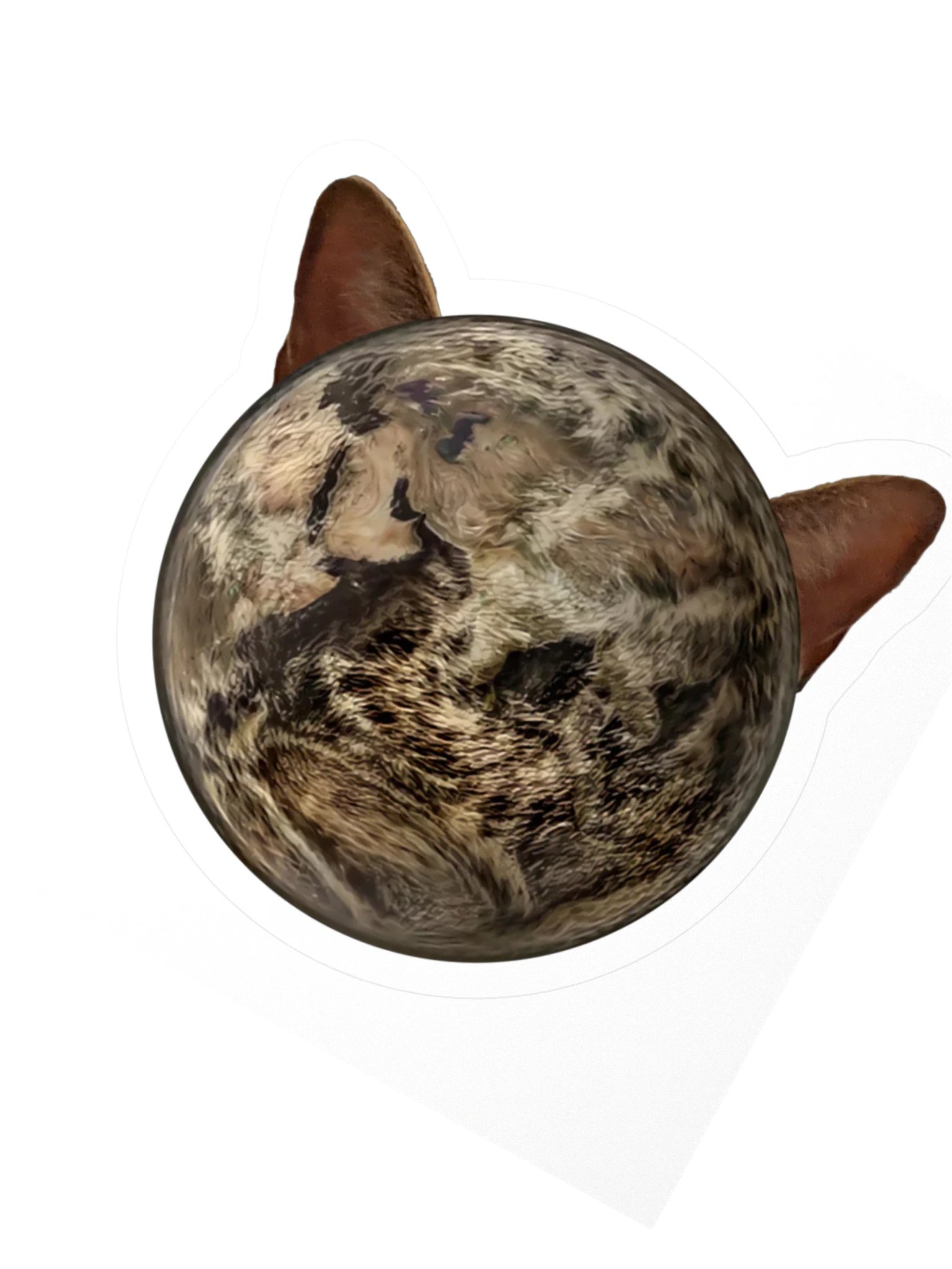 Cat Earth — Sticker product image (2)