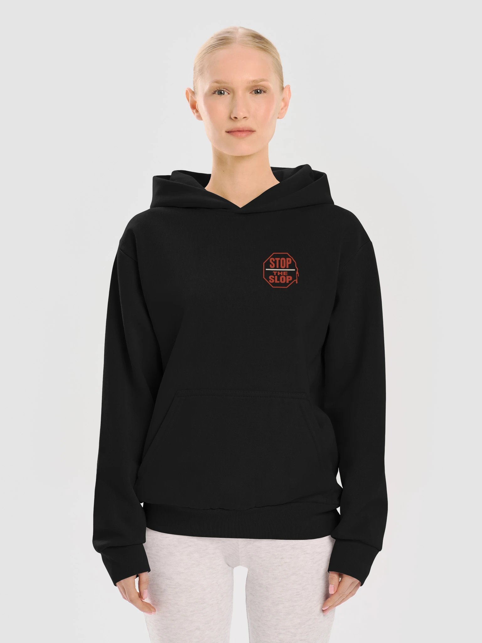 Stop the Slop: Trash Conveyor | Pullover Hoodie product image (5)