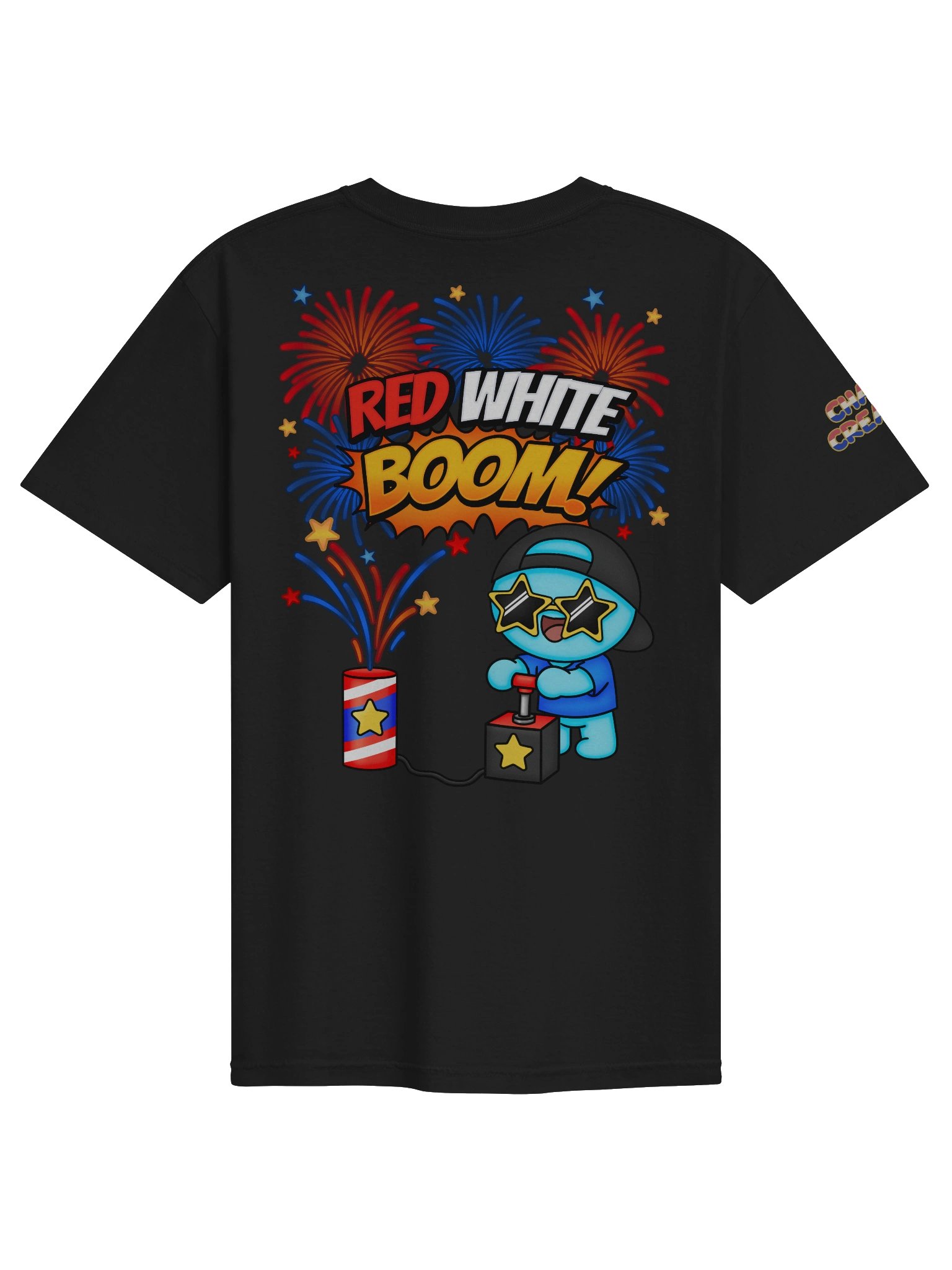 Red White Boom Tee product image (2)
