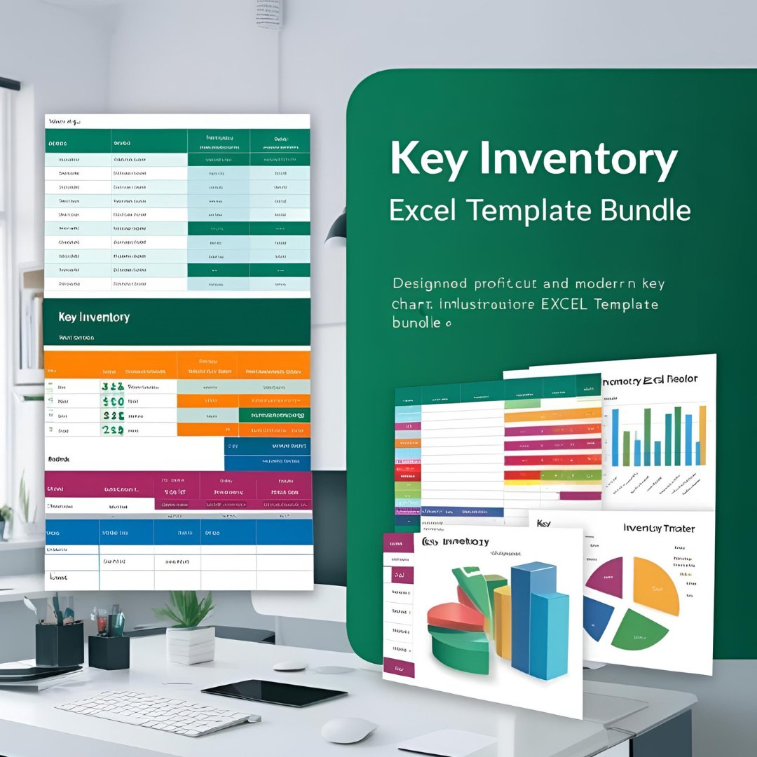 Key Inventory Excel Template Bundle product image (4)