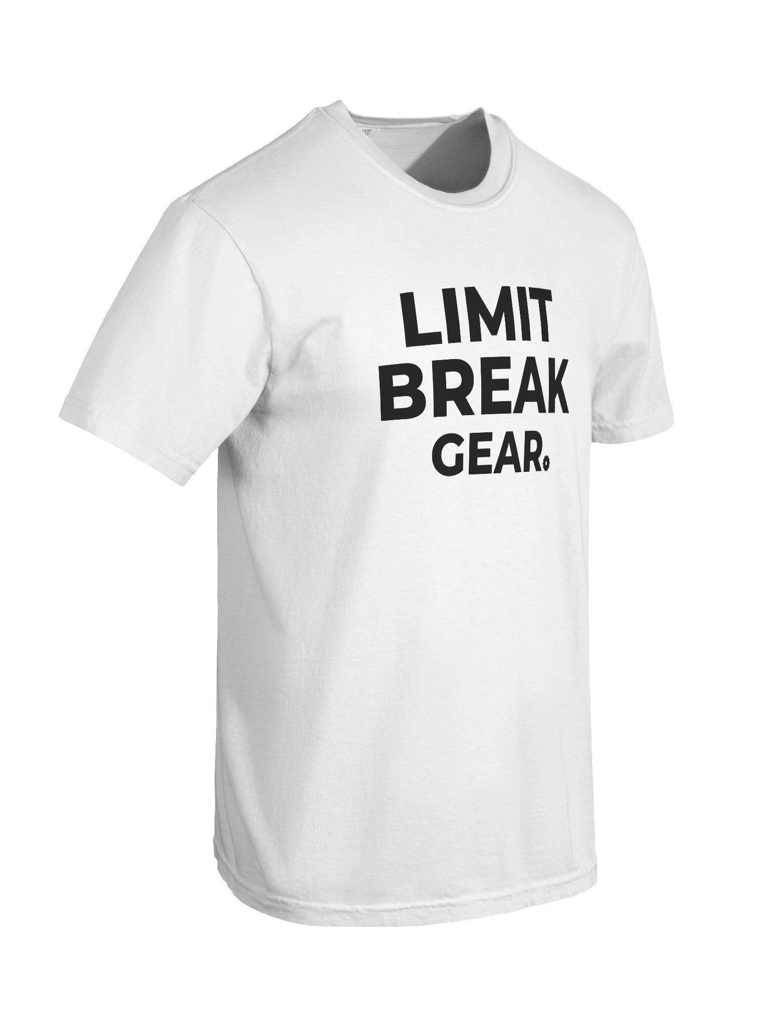 Limit Break Gear Relaxed Fit Tee - black logo product image (8)