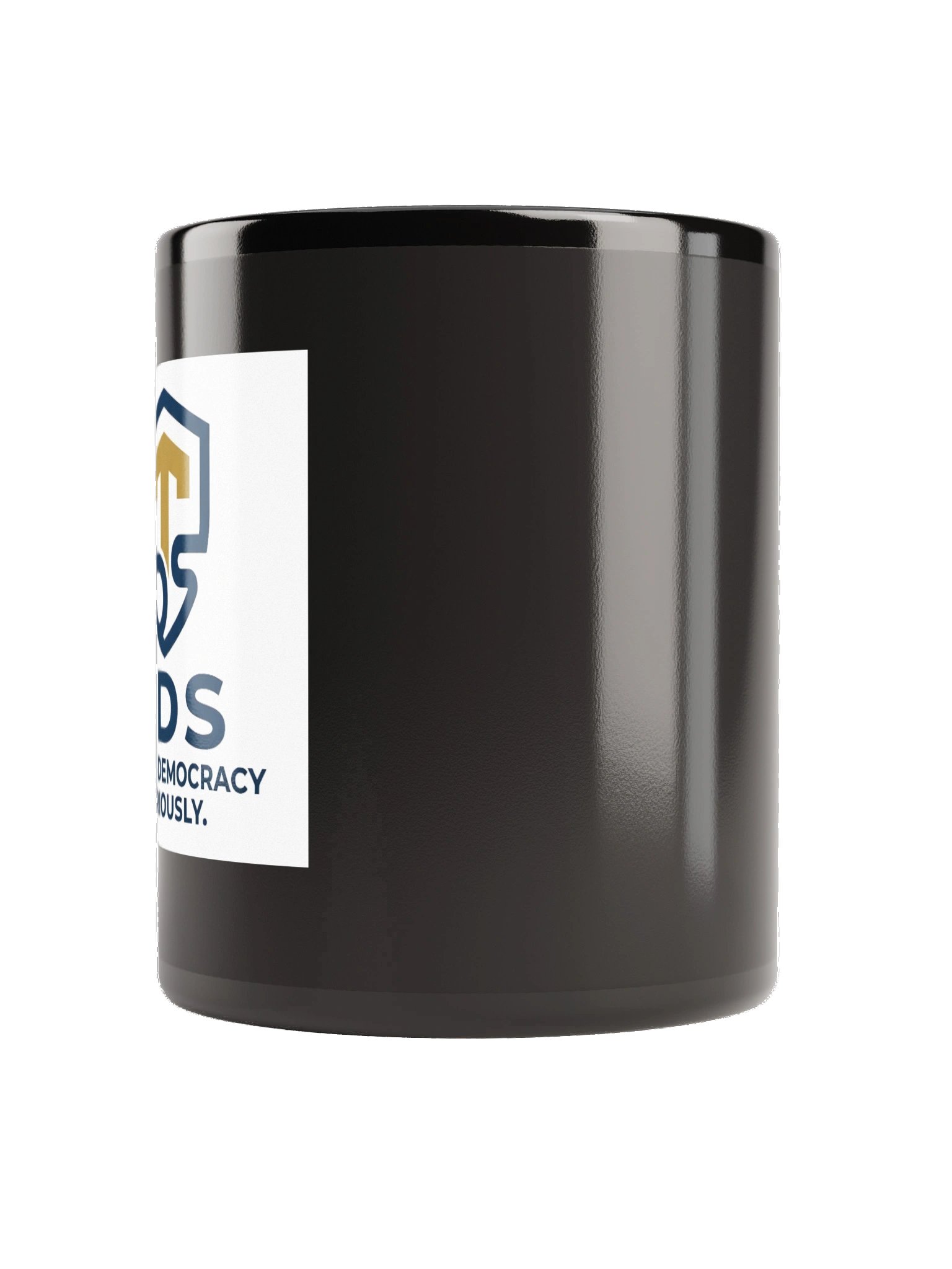 TDS: Black Glossy Mug product image (2)