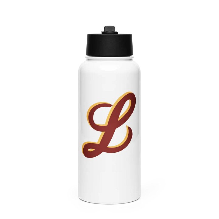 Ladera Cursive "L" Stainless Steel Water Bottle product image (1)