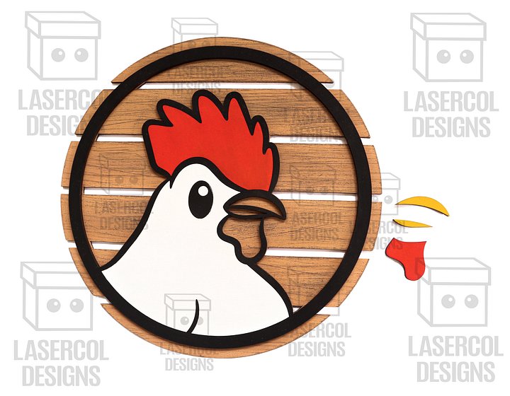 Farm Animals DIY Set 1 - Laser Cut Files product image (2)