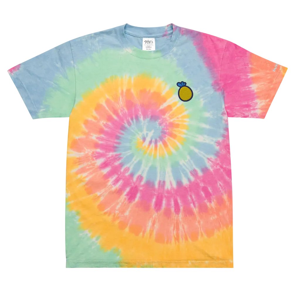 Dummy Pineapple Embroidered Tie-Dye Tee product image (3)