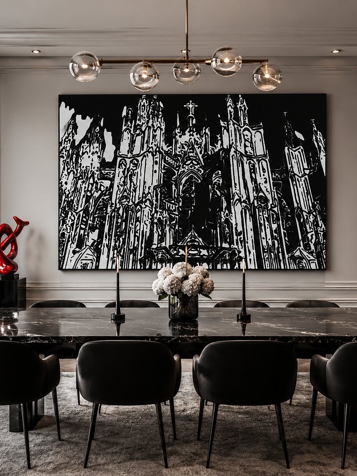 Eternal Majesty: The Cologne Cathedral wall art - Gothic wall art product image (7)