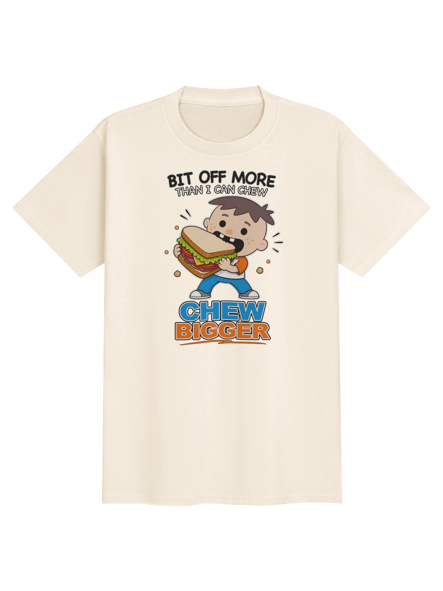 Chew Bigger – Roys Bedoys Growth T-Shirt (Youth) product image (17)