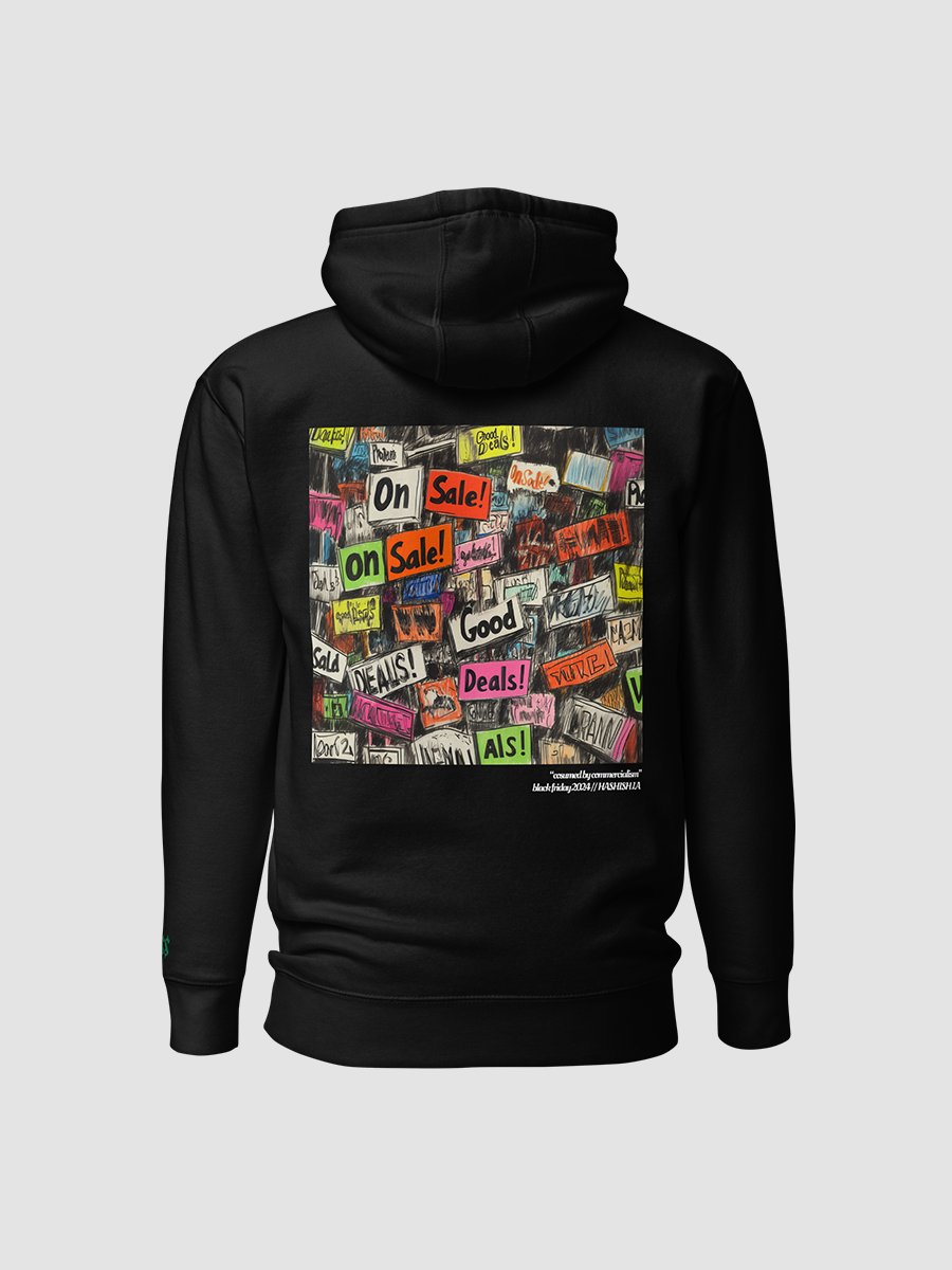 Black Friday '24 "ha$h" hoodie product image (6)
