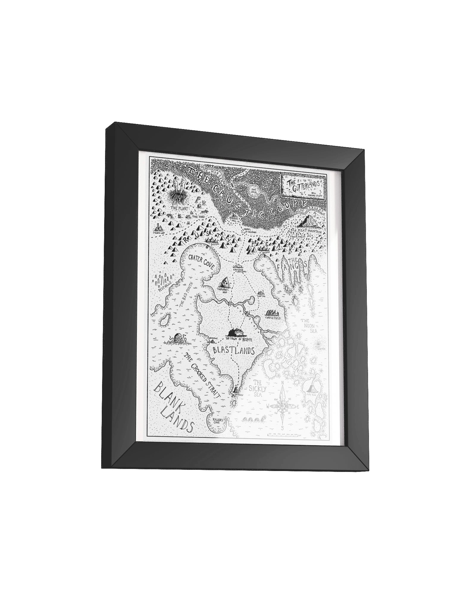 The Gutterlands Map product image (2)