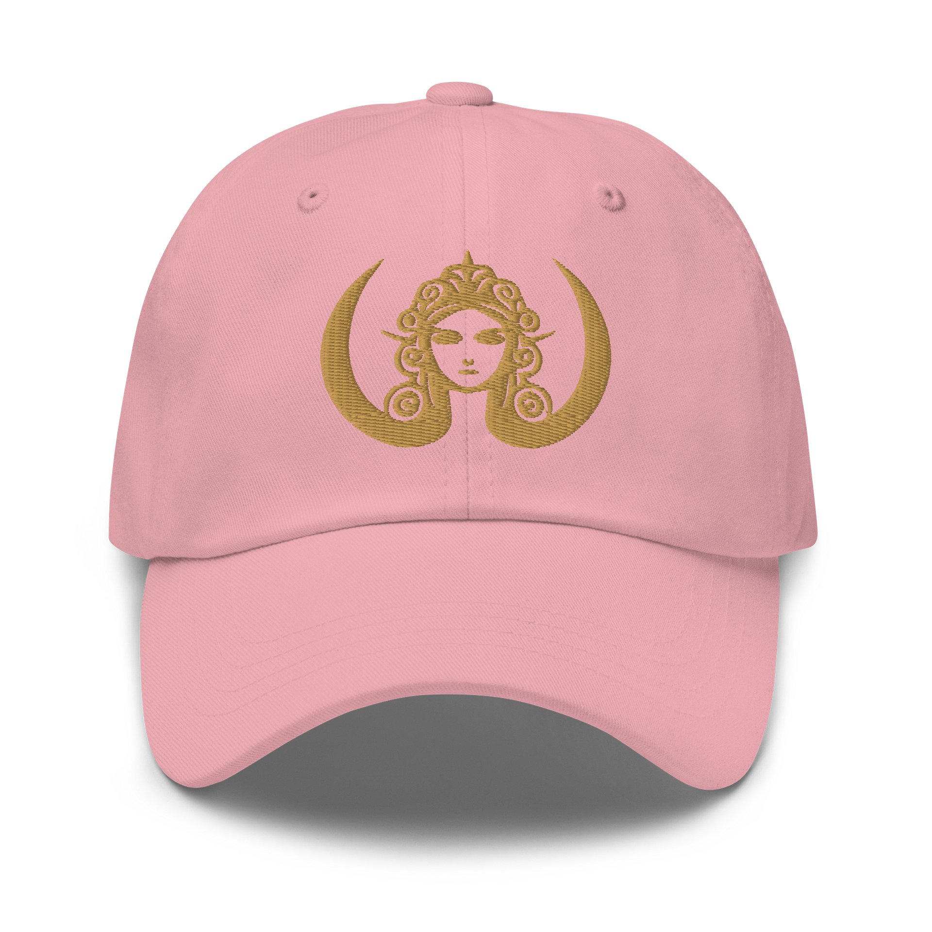 CIRCEMOON Rose Quartz Goddess Emblem Cap - pink and gold product image (2)