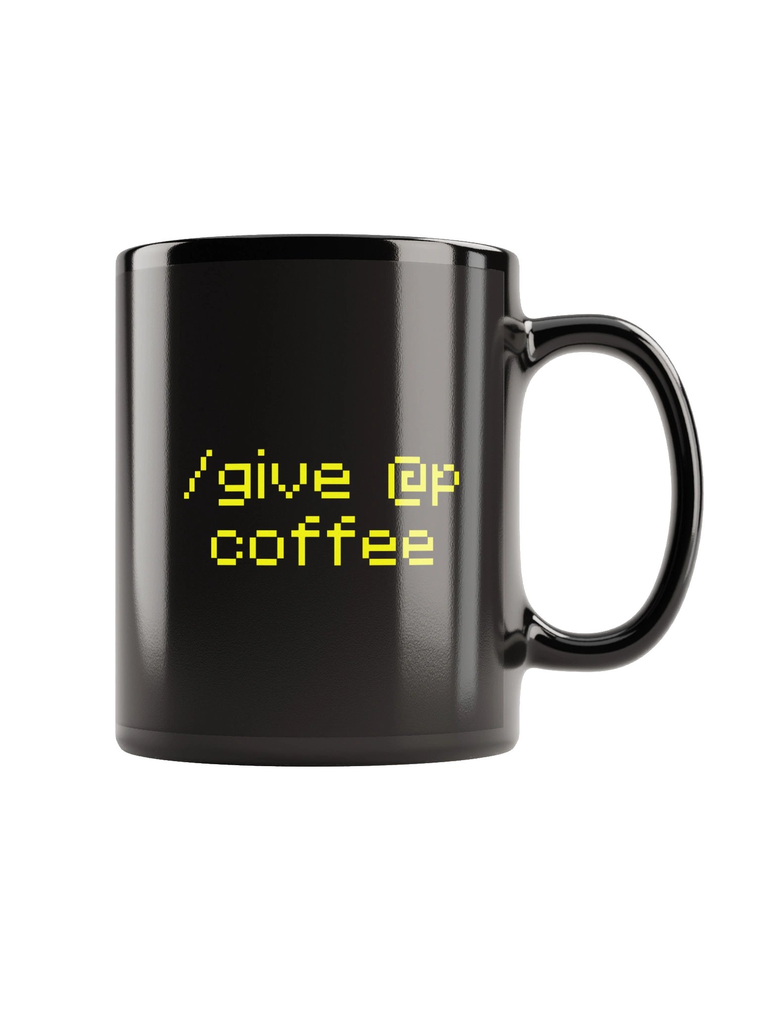 Black Mug - Give Player Coffee product image (1)
