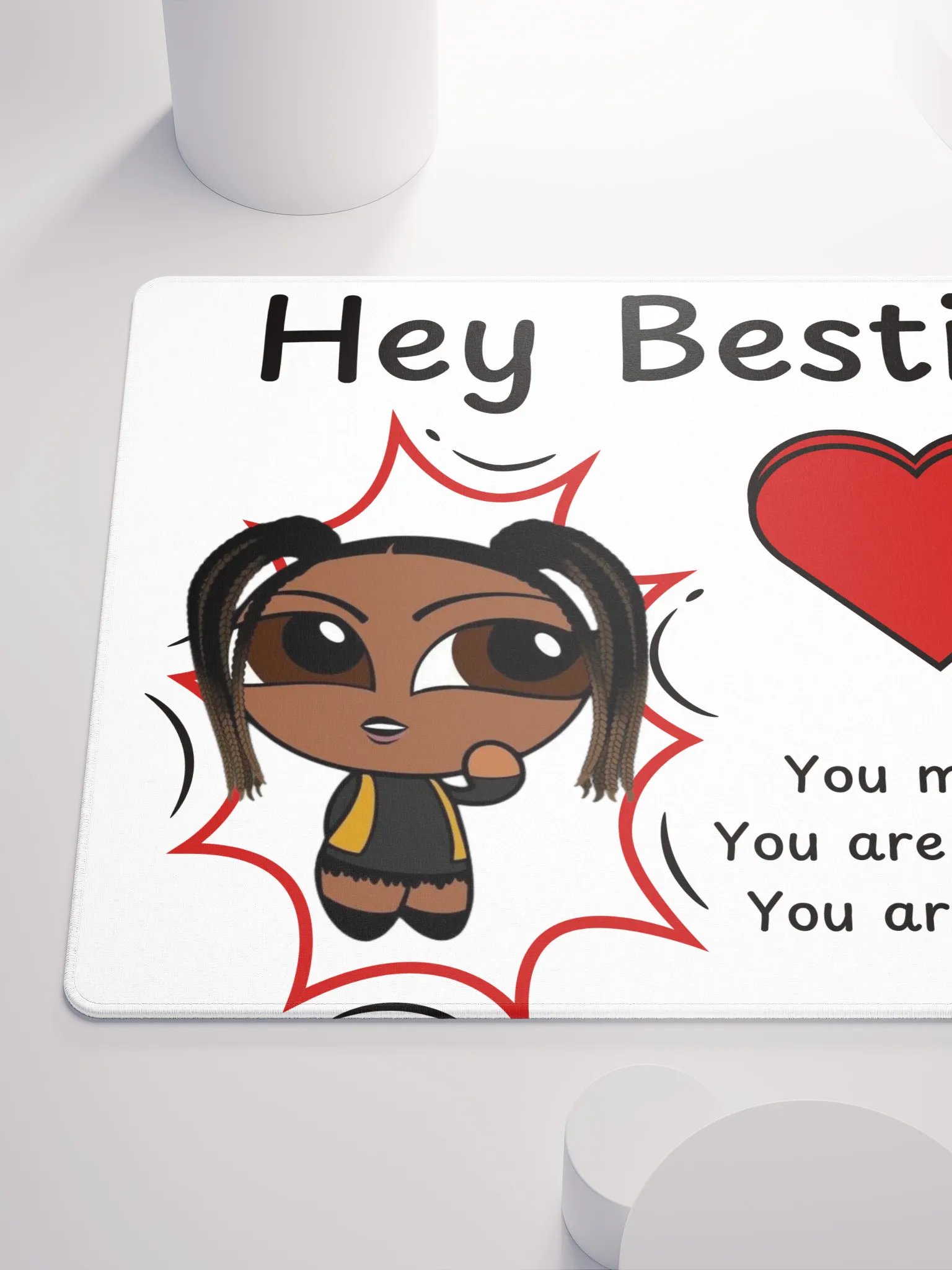 Hey Bestie Gaming Mouse Pad product image (6)