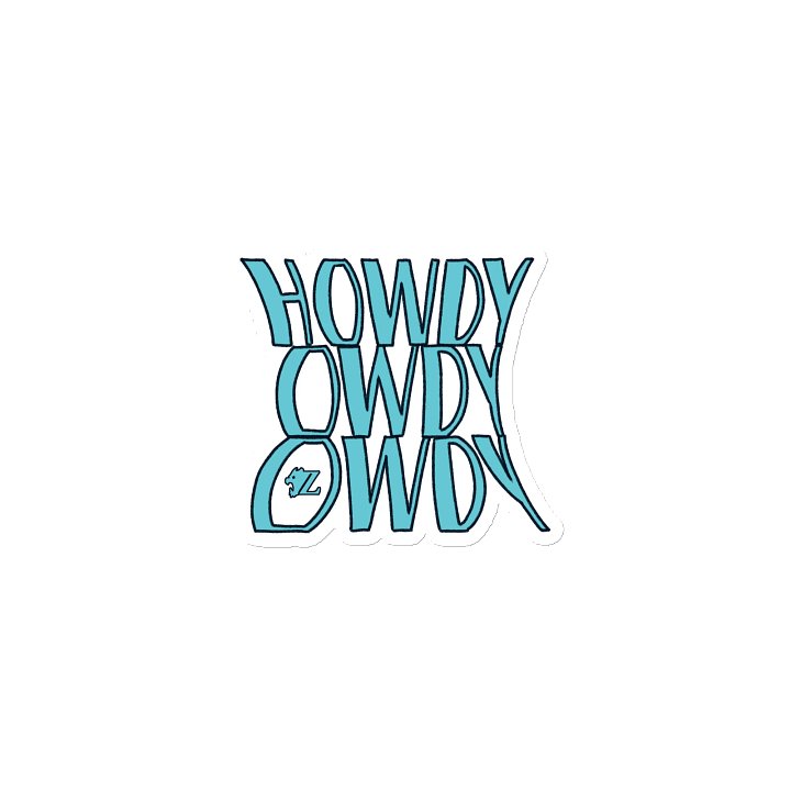Howdy-Owdy-Owdy Magnet product image (1)