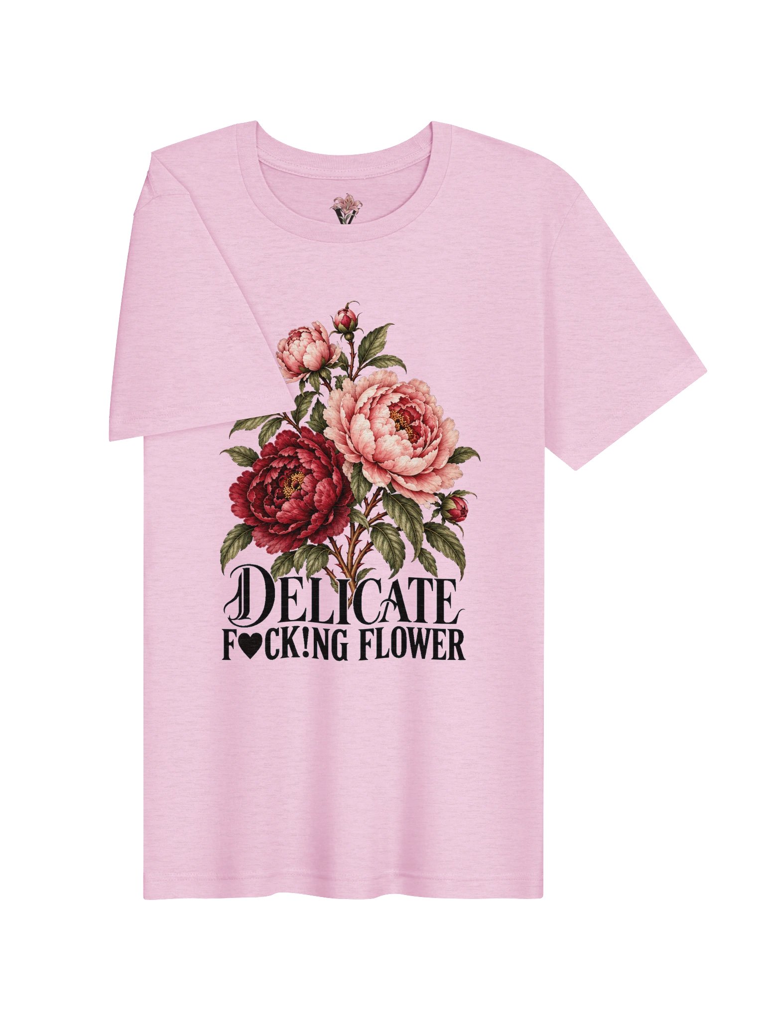 Delicate Fuck!ng Flower Supersoft Tee product image (3)