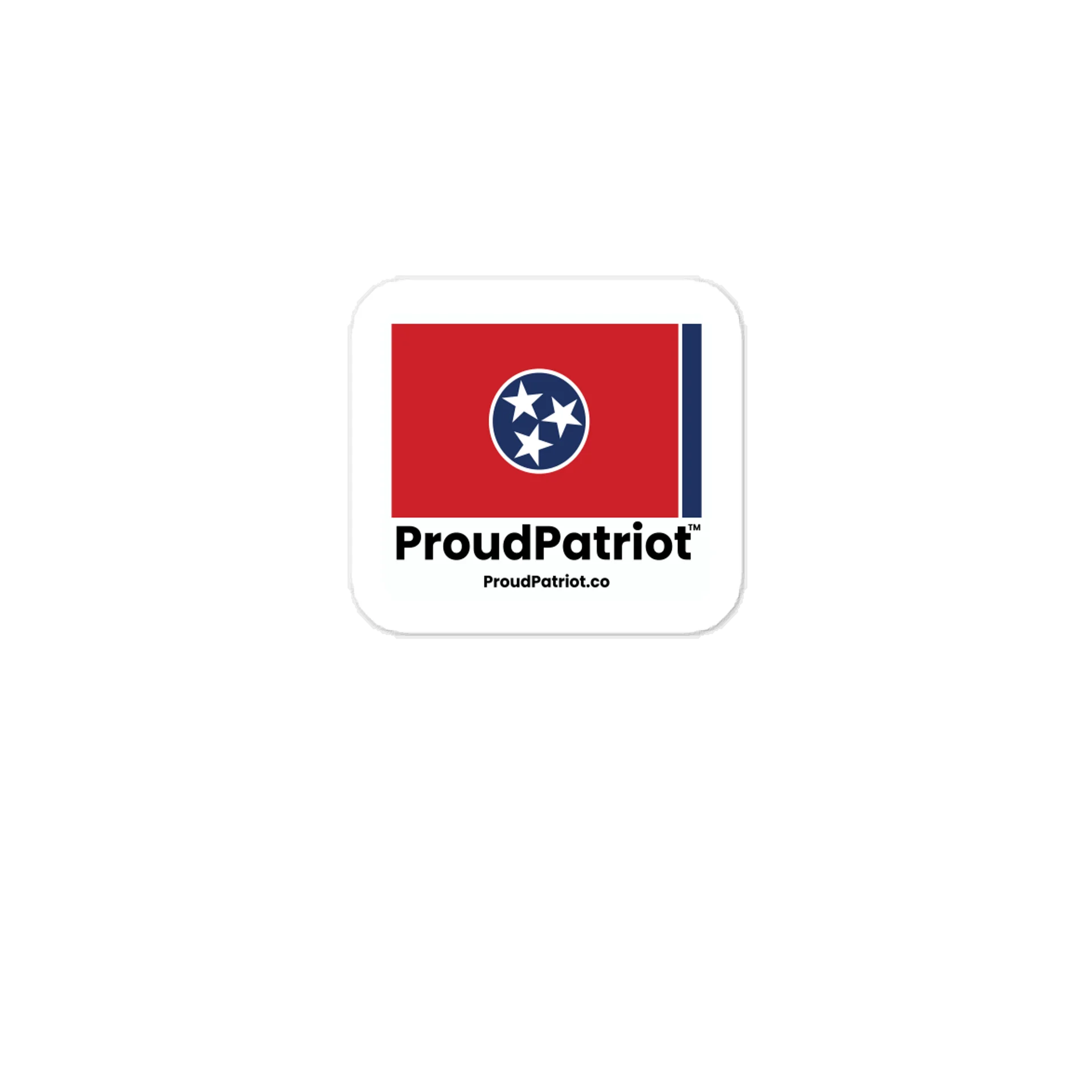 Tennessee State Flag Vinyl Sticker product image (1)