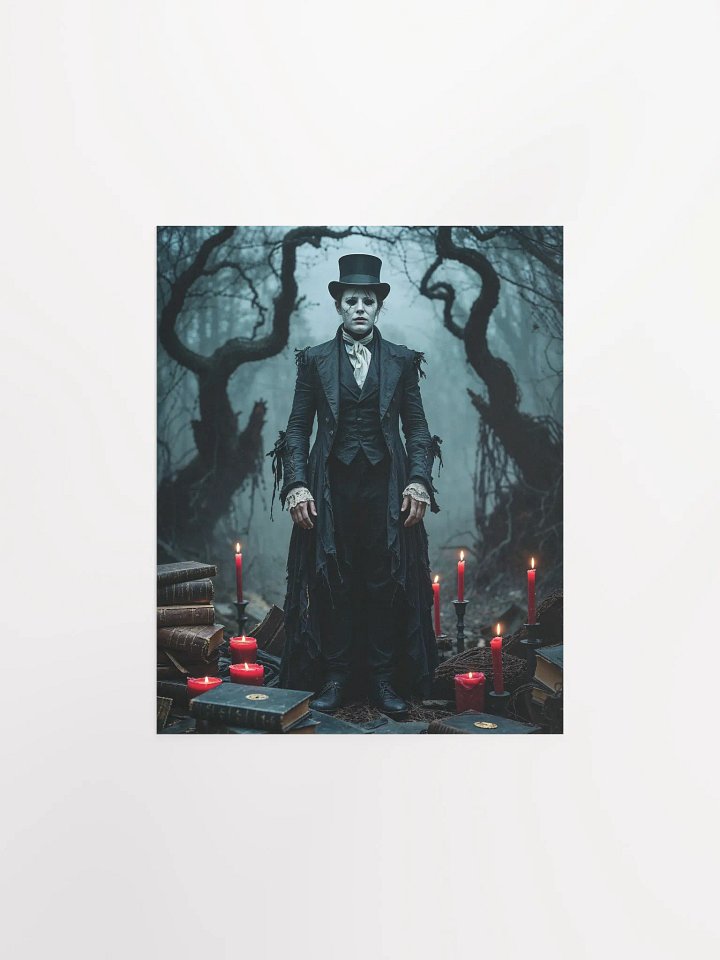 The Librarian of the Forgotten Grove Matte Poster product image (6)