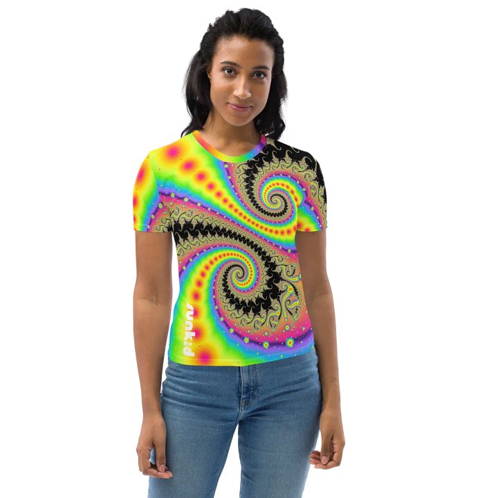 Fractal women's T-shirt - Pink Lemonade and Candy Twists product image (1)