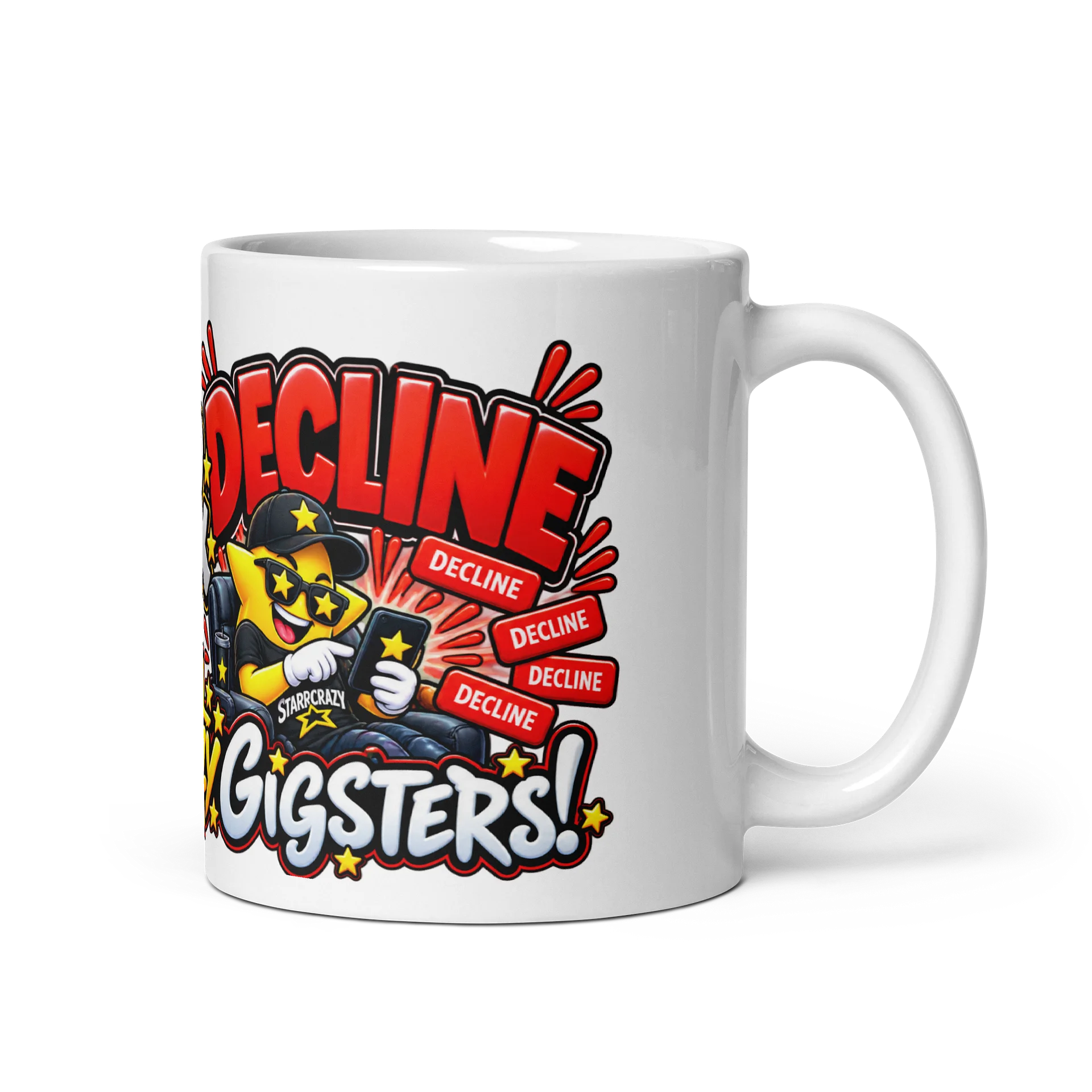 Rise & Decline StarrCrazy Gigsters Mug product image (1)