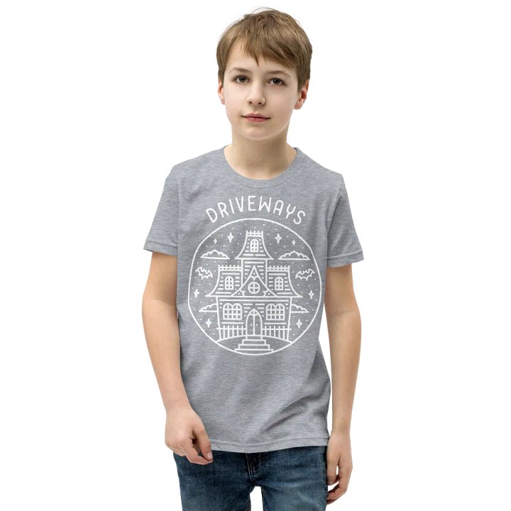 Haunted House Youth T-Shirt product image (10)