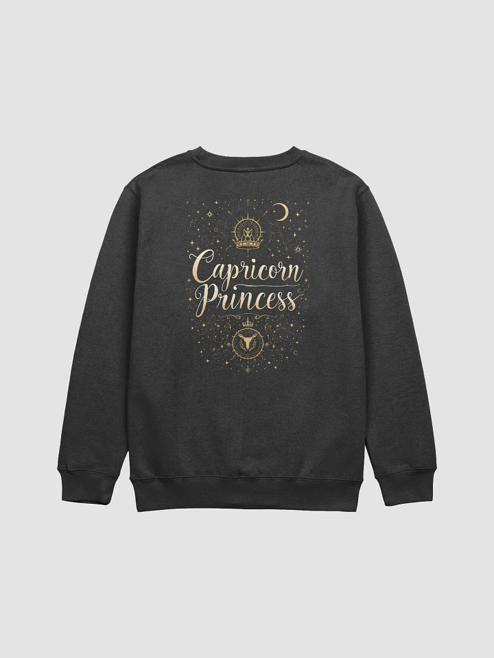 Capricorn Princess Glitter Sweatshirt product image (2)