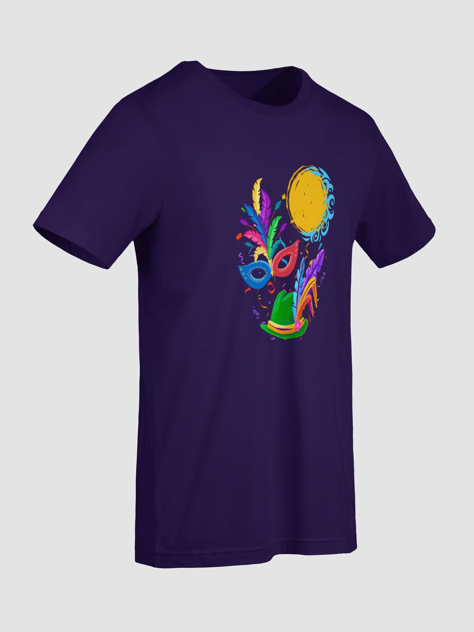 Festive Carnival Mask T-Shirt product image (6)