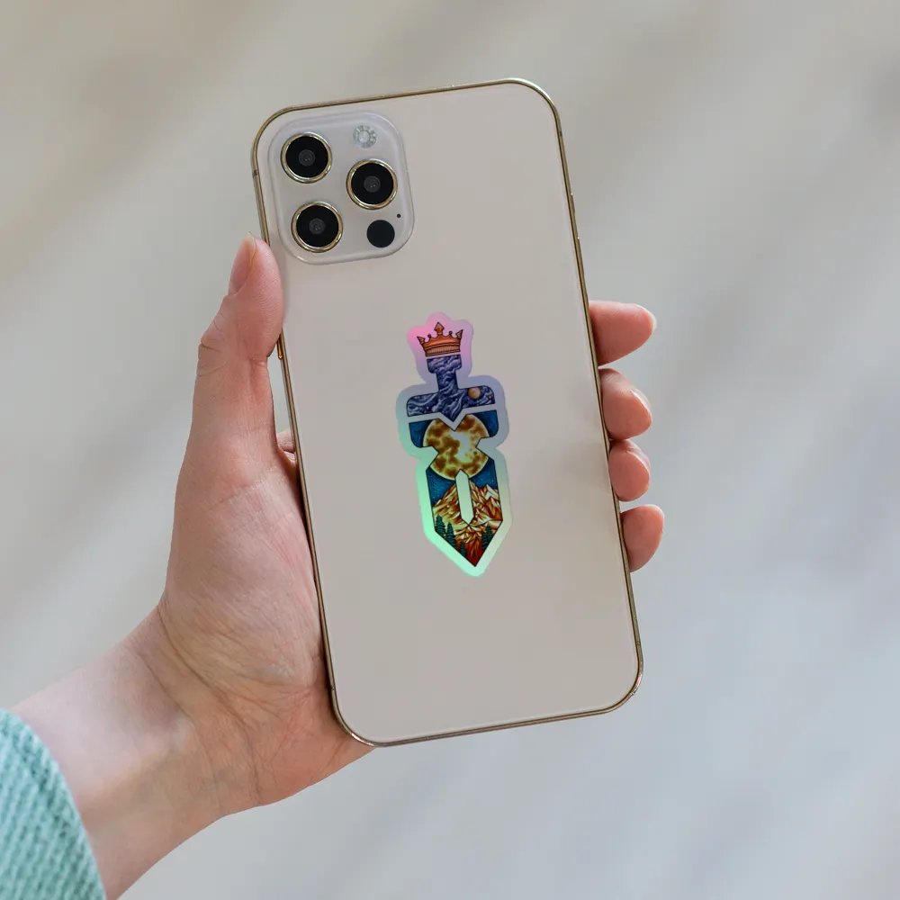 Color Logo Holo Sticker product image (8)