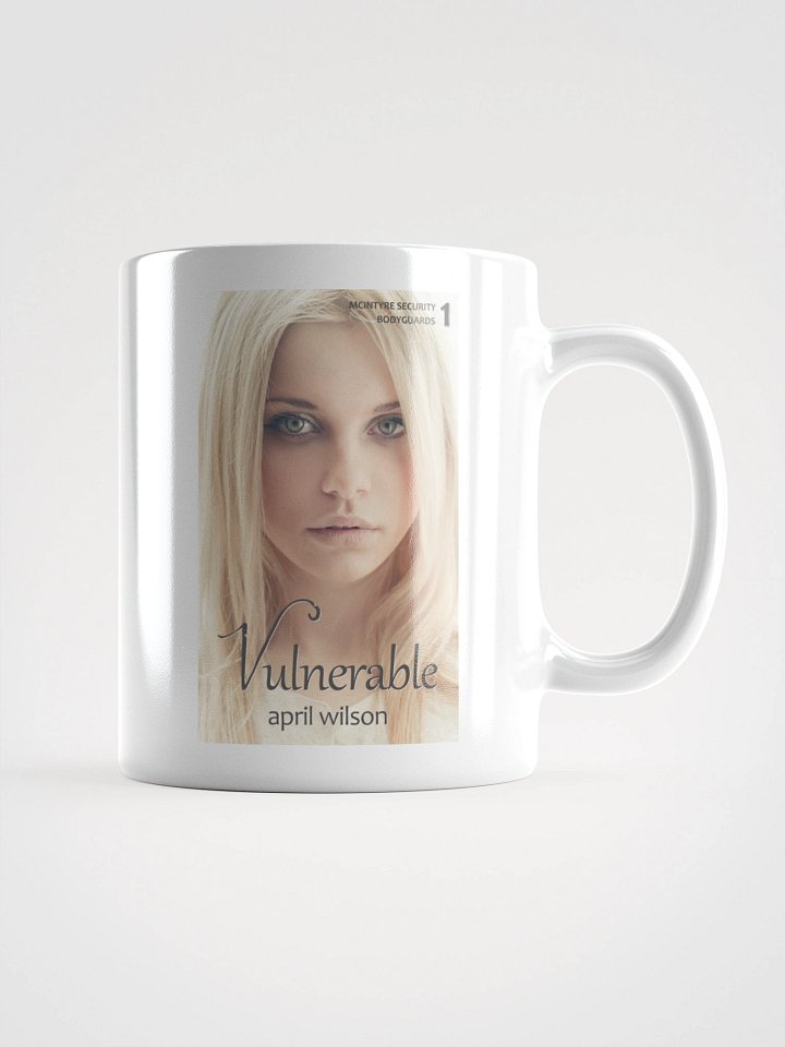 White Ceramic Coffee Cup - The original cover of Vulnerable product image (1)