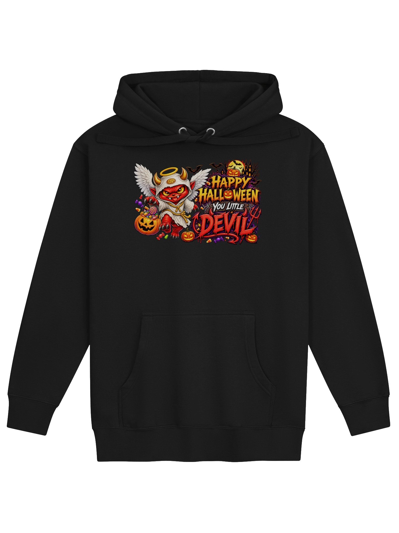Happy Halloween You Little Devil Heritage Unisex Premium Hoodie product image (3)