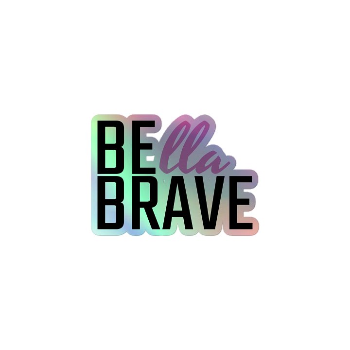 BellaBrave Holographic Sticker product image (1)