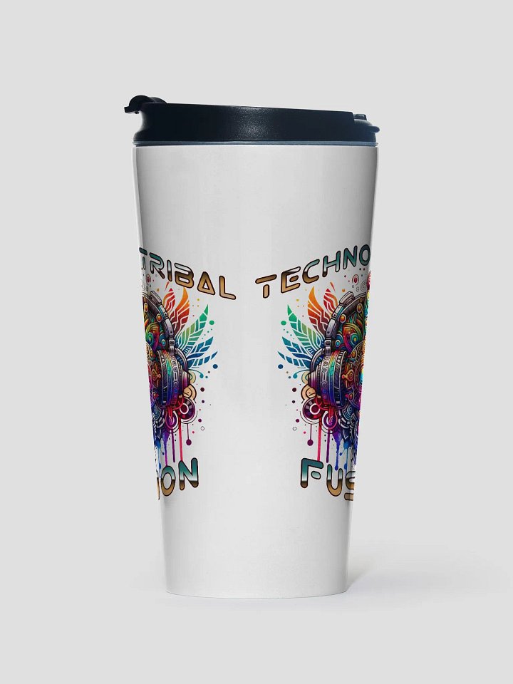 Techno Tribal Fusion Travel Mug product image (2)
