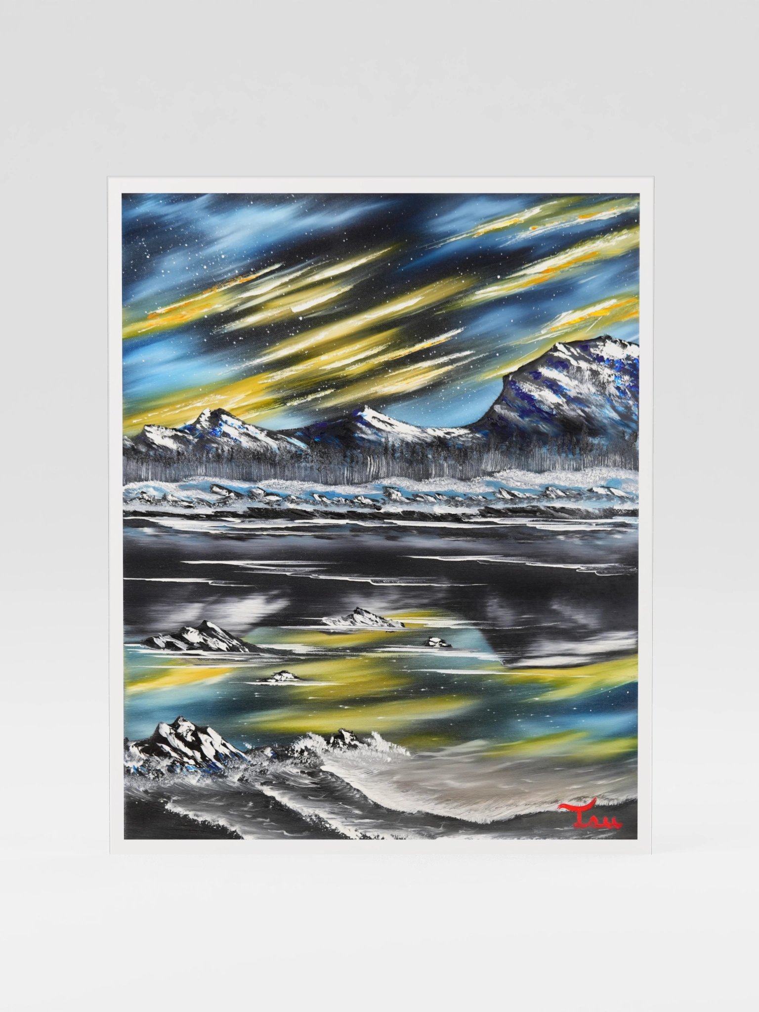 The Falling Stars - Matte Poster Print product image (1)
