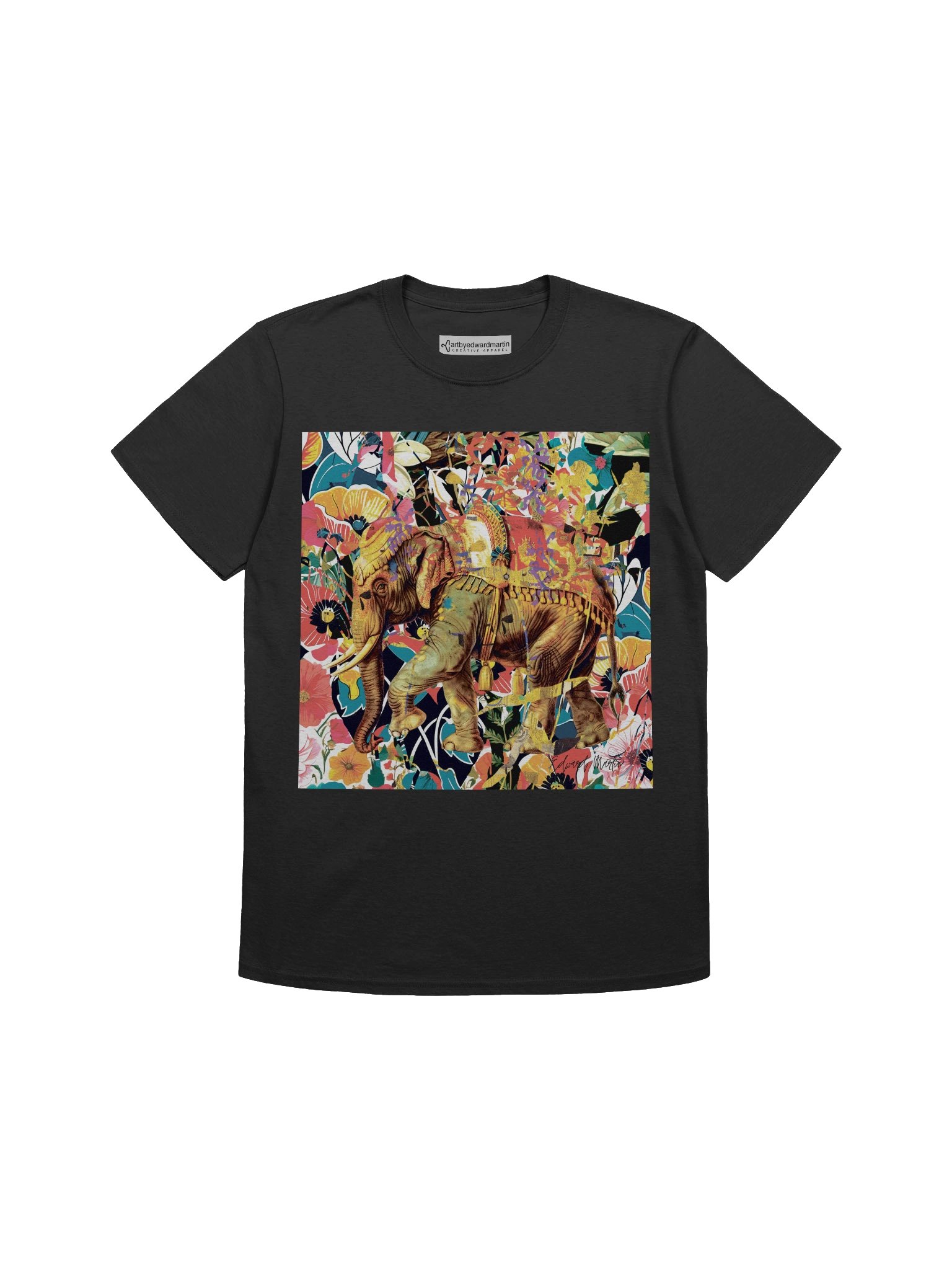 'La procesión Dorada' (The Gilded Procession) by Edward Martin Unisex Tee product image (1)