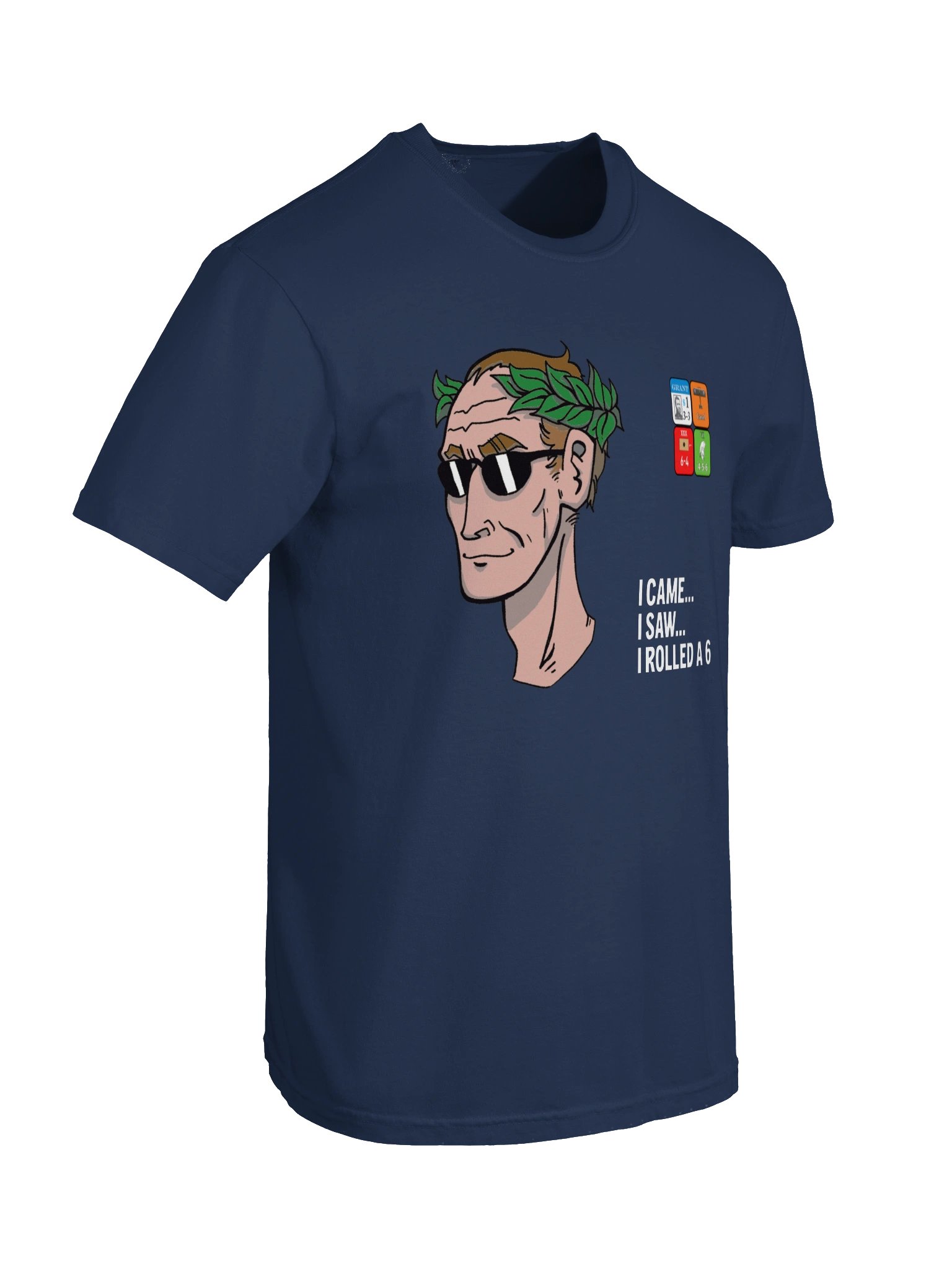 Caesar rolled T-shirt product image (6)