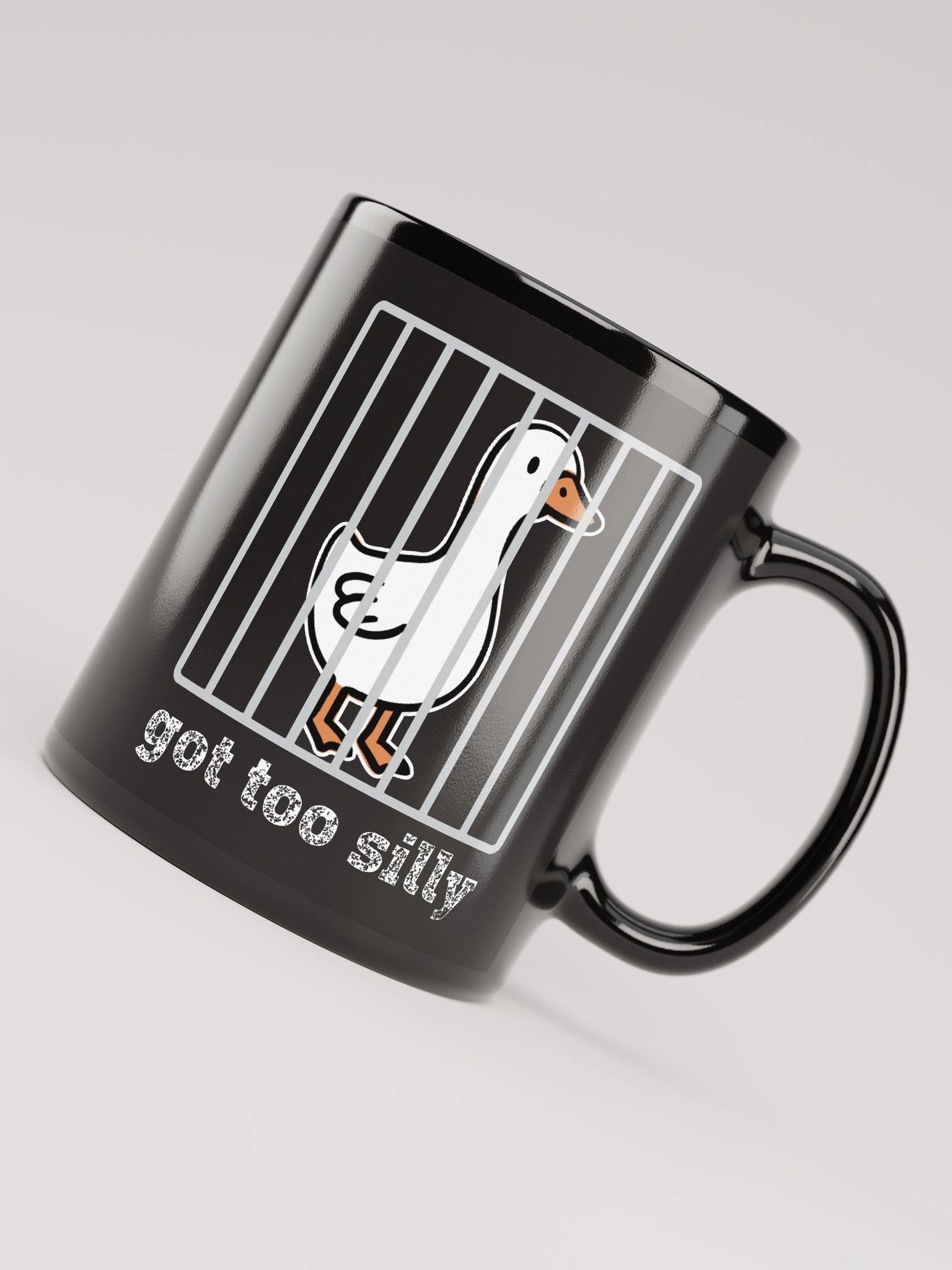 Got Too Silly Goose Classic Black Coffee Mug 1B1 product image (11)