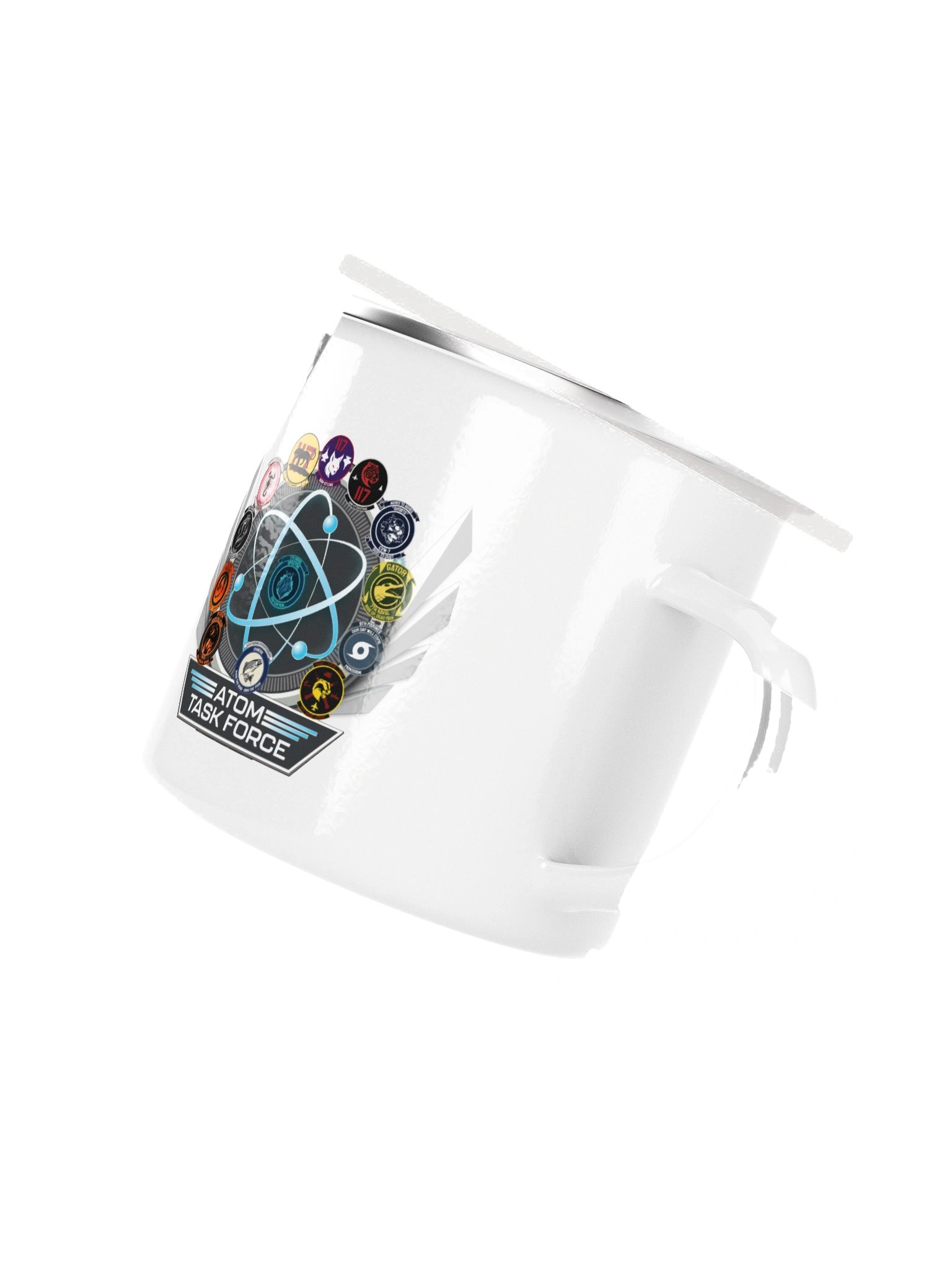 Atom Task Force Emblem Enamel Mug product image (3)