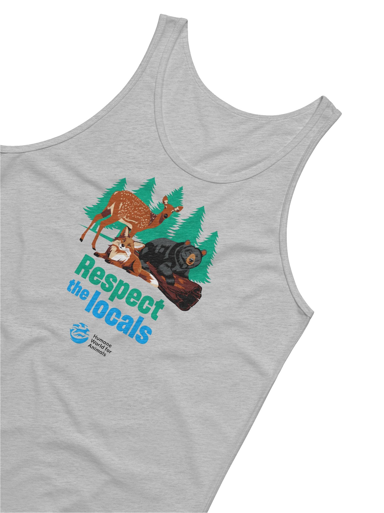 Respect the locals - Tank top product image (4)