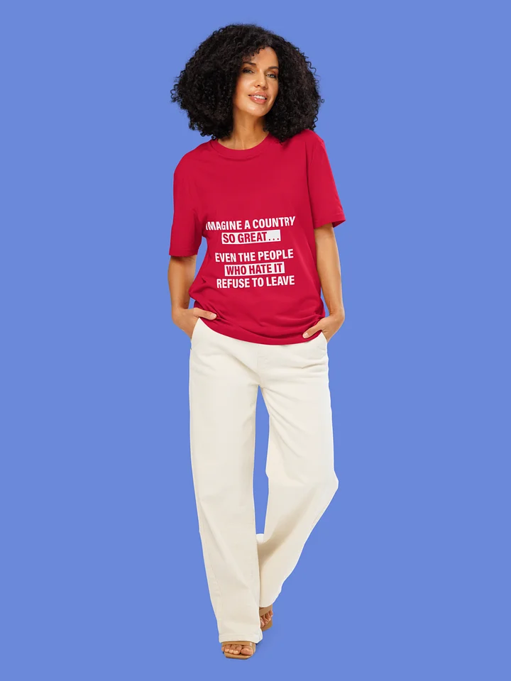 Imagine A Country So Great Shirt product image (2)