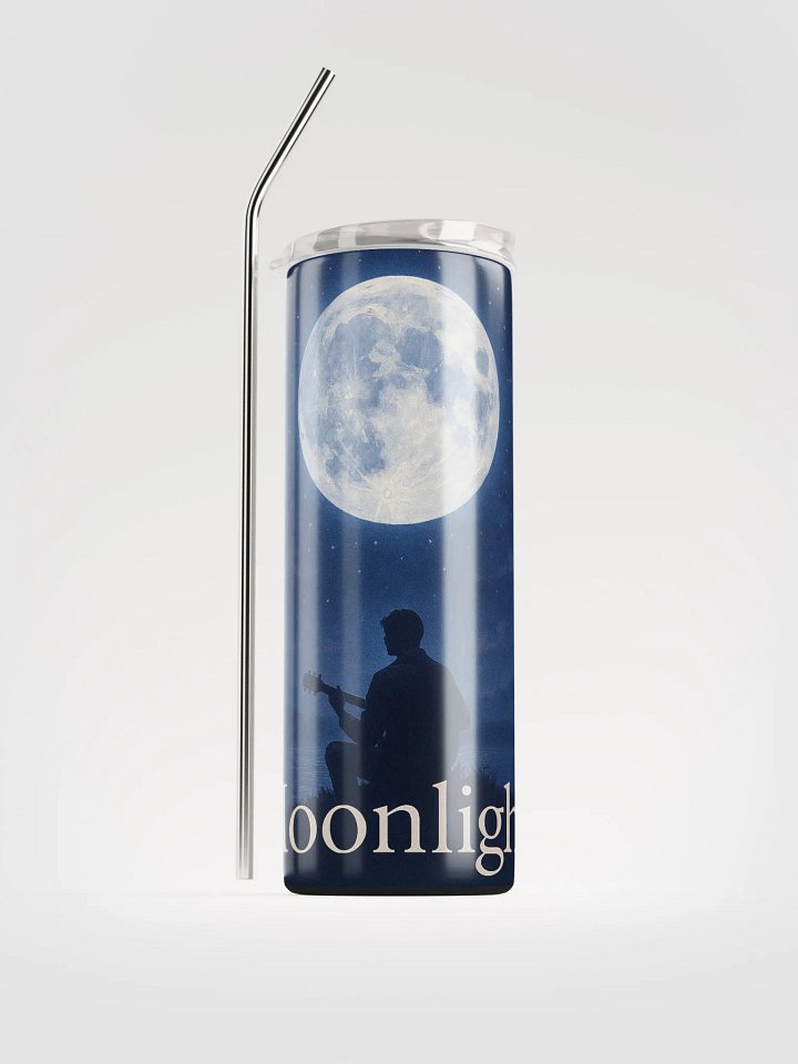 Moonlight Album Cover Stainless Steel Tumbler - Show Your Support - Drinkware product image (2)