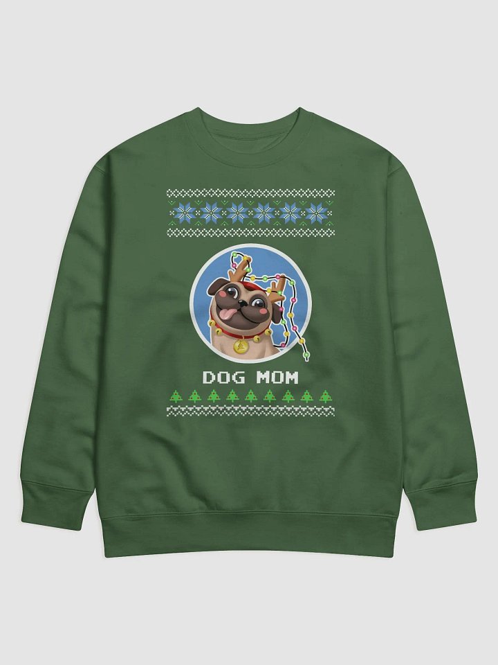 DOG MOM Holiday Sweatshirt product image (1)