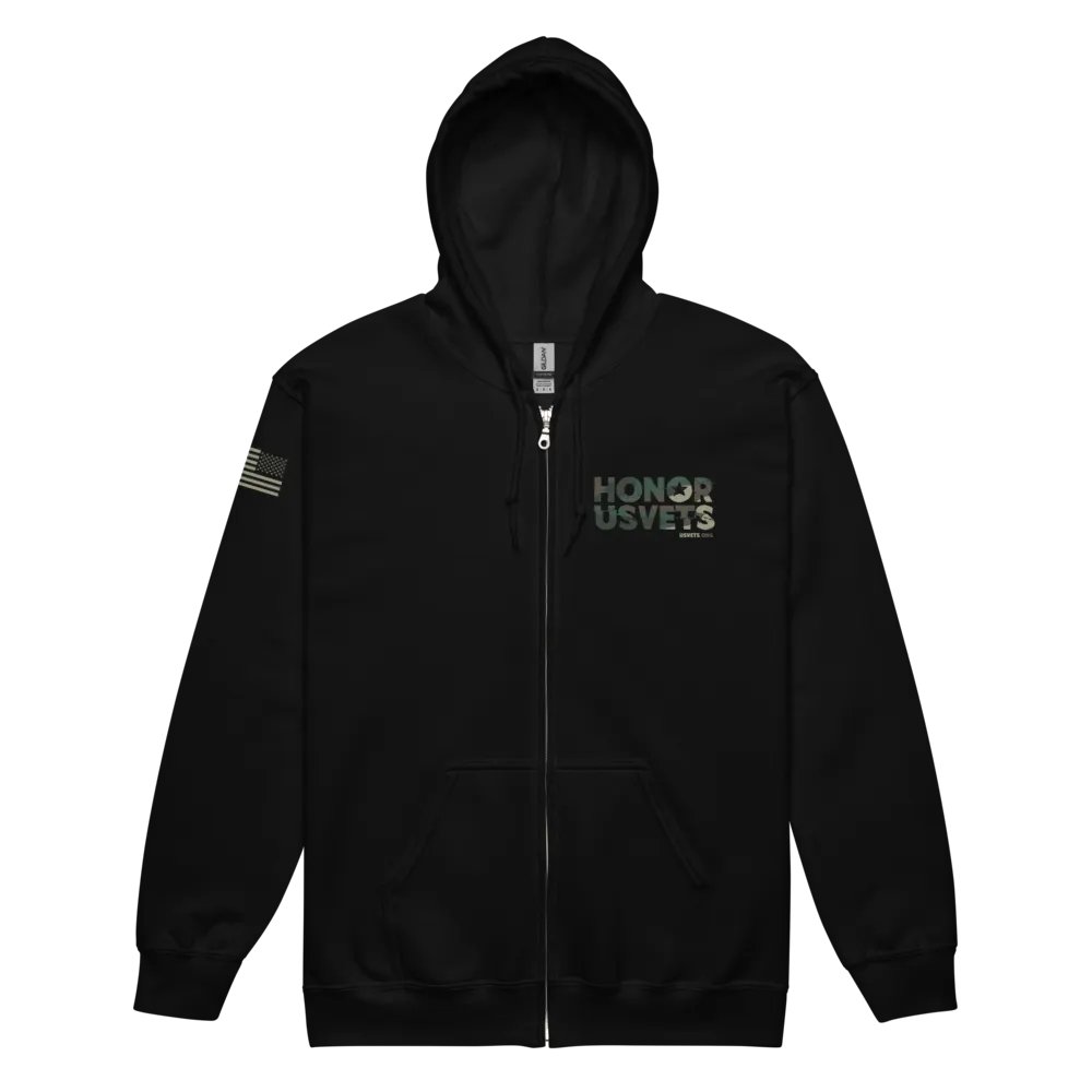 HONORUSVETS - ZIP UP HOODIE product image (2)