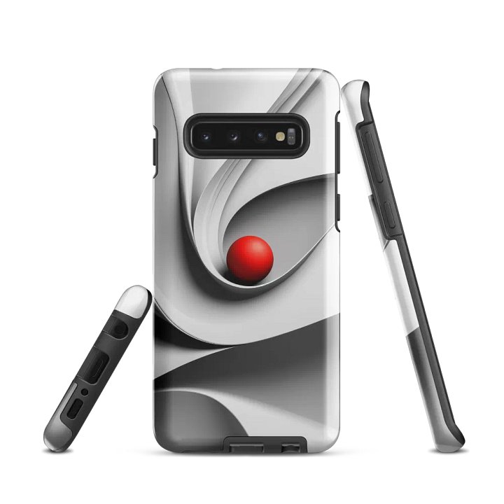 Swirling Red Sphere Tough Case product image (1)