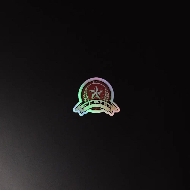 JD Logo Holo Sticker product image (4)