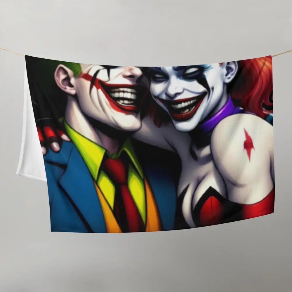 Joker & Harley soft throw blanket product image (9)