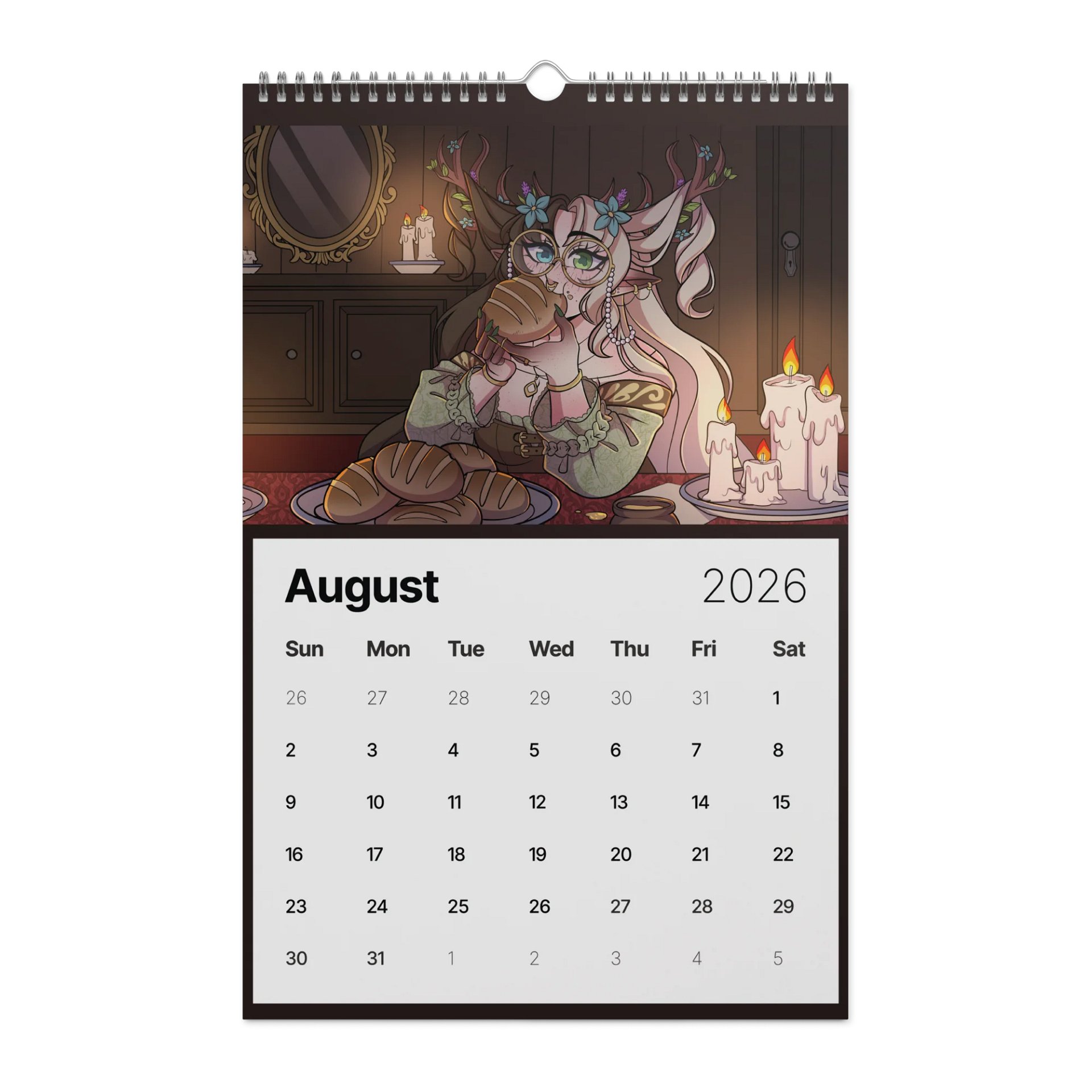 2026 IzzyFaery Calendar product image (8)